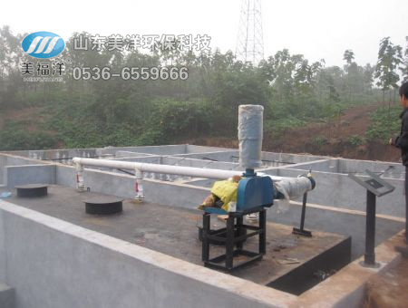 Aquaculture wastewater treatment project in Jingmen, Hubei 