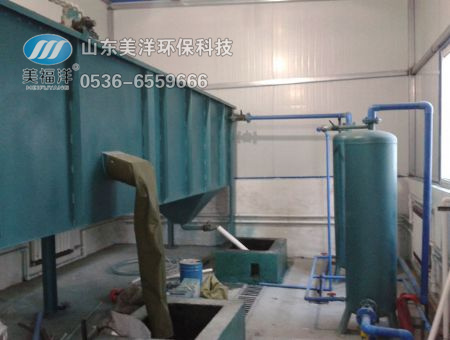 Electroplating wastewater treatment project in Gansu 