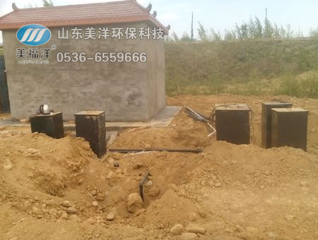 Complete sets of equipment for rural sewage 